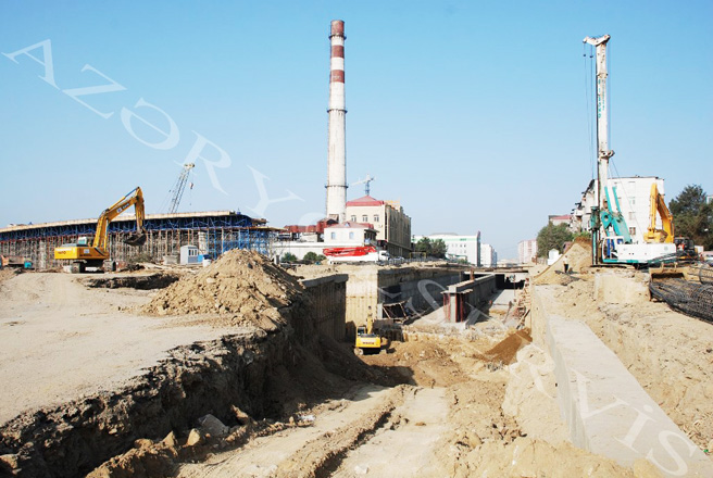 В 2013 году завершится строительство крупной дорожной развязки в Баку