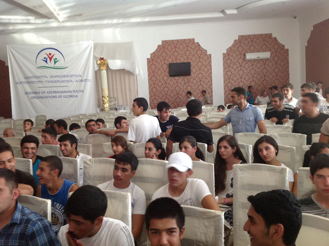 Gürcüstanda azərbaycanlı gənclərin assambleyası yaradılıb (FOTO)
