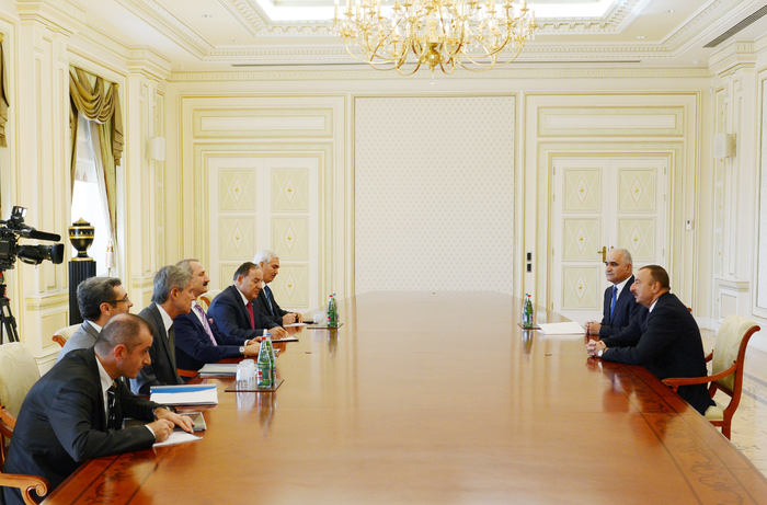 Azerbaijan`s President receives Turkish Minister of Economy