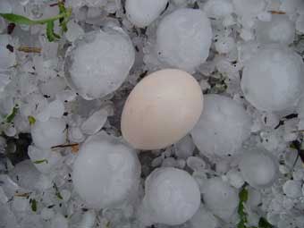 Tbilisi resort suburbs severely hit by hail