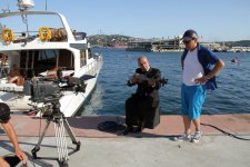 Мелекханум Эйюбова и Сархан Керемоглу реализовали в Стамбуле проект "Моя газель" (видео-фото)