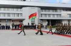 Azerbaijani President kicks off official Belarus visit (PHOTO)