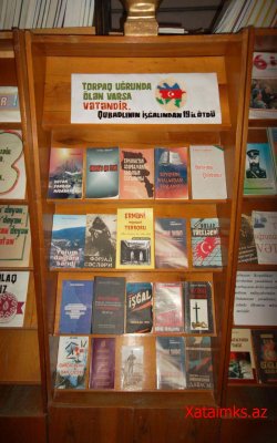 В связи с 19-ой годовщиной оккупации Губадлинского района Арменией в Баку прошла книжная выставка