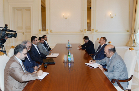 Azerbaijani President meets Iranian vice president