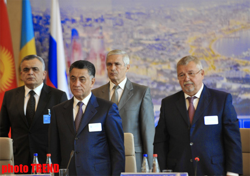 Presidency in CIS Interior Ministers Council passes to Azerbaijan  (PHOTO)