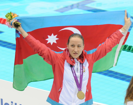 Azerbaijani swimmer Natali Pronina become Paralympics champion