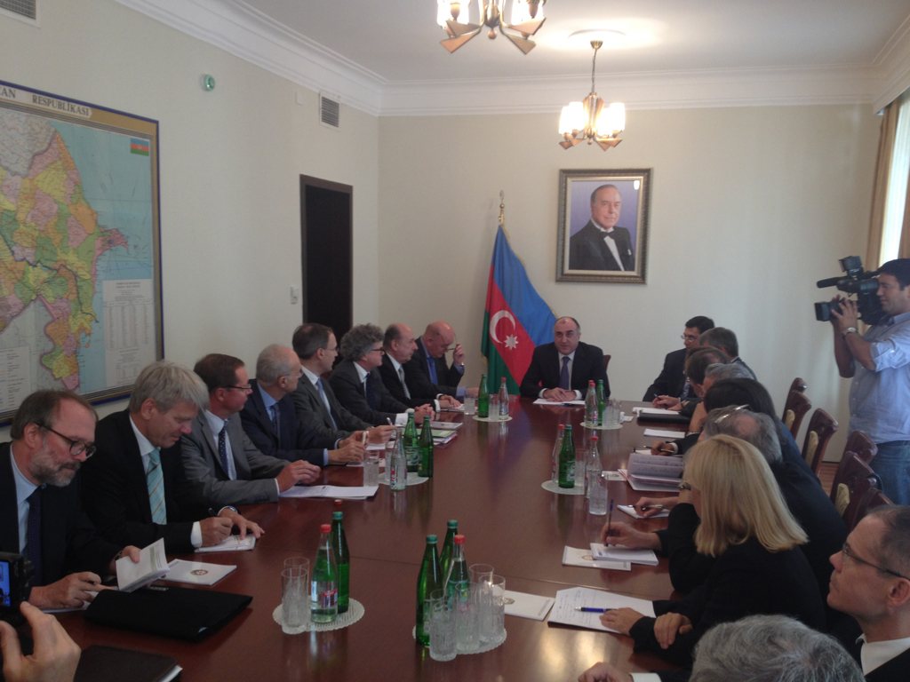 Azerbaijani FMr meets with ambassadors of the OSCE countries (PHОТО)