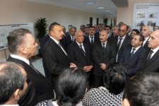 President Ilham Aliyev opens new residential area for 423 IDP families in Shaki (PHOTO)
