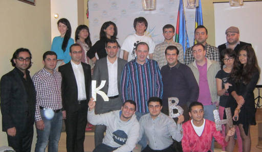Азербайджанская команда КВН "Черное золото" встретилась с активистами САМУ (фото)