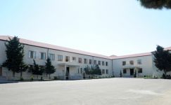 Azerbaijan`s first lady opens boarding school and new stadium in Baku (PHOTO)