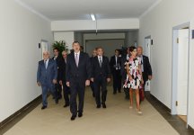 President Ilham Aliyev opens new building of school No 328 in Baku (PHOTO)