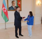 Президент Ильхам Алиев: Азербайджан уже сумел занять достойное место среди известных спортивных держав  (ФОТО)