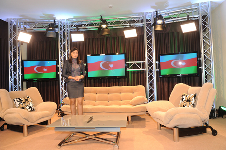 Первая леди Азербайджана приняла участие в открытии профтехучилища в Баку (ФОТО)