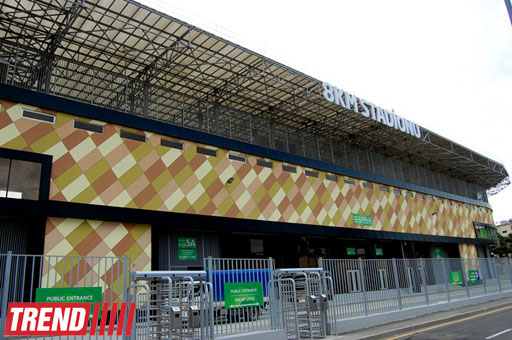 В Баку сдан в эксплуатацию новый футбольный стадион (фотосессия)
