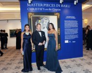 Mehriban Aliyeva attends opening ceremony of Christie`s first exhibition in Baku (PHOTO)