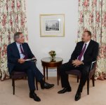 President Ilham Aliyev meets Chairman of Board and CEO of GDF Suez