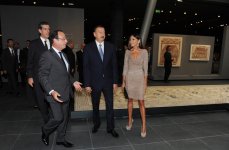 President Ilham Aliyev and his spouse attended opening of Islamic art exhibition halls at Louvre Museum (PHOTO)