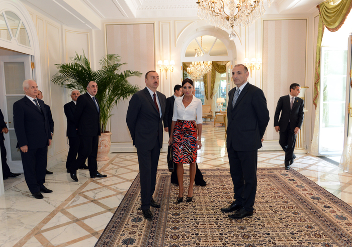 Azerbaijani President attends opening of Azerbaijani Cultural Center in Paris (PHOTO)
