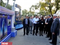 "Oil, Gas and Media" conference participants visited Baku Boulevard (PHOTO)