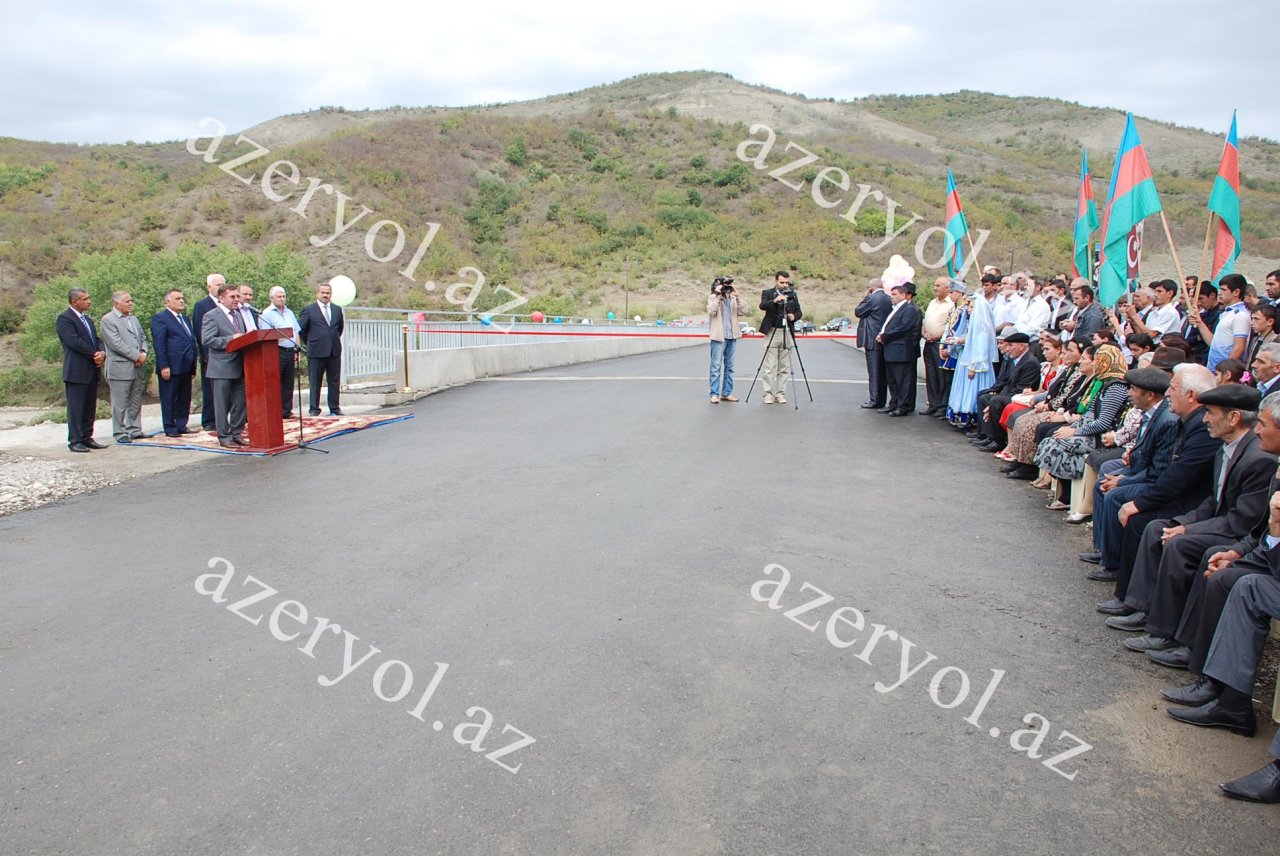 В Азербайджане сдан в эксплуатацию новый мост (ФОТО)