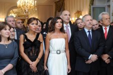 Ilham Aliyev and his spouse attends reception on the occasion of opening of Azerbaijani Cultural Center in Paris (PHOTO)