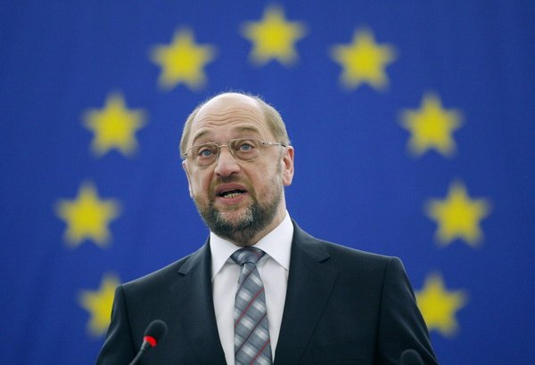 Germany's SPD endorses Schulz as leader and Merkel challenger