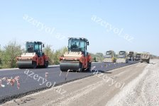 В Азербайджане на автодороге Гаджигабул-Бахрамтепе завершается строительство двух мостов (ФОТО)
