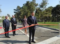 Prezident İlham Əliyev və xanımı Azərbaycan Diplomatik Akademiyasının yeni tədris kompleksinin açılışında iştirak edib (FOTO)