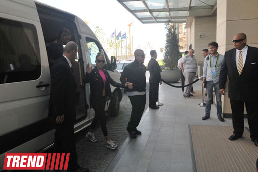 First pictures of Jennifer Lopez in Baku (PHOTO)