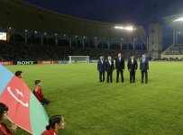 Azərbaycan Prezidenti İlham Əliyev və xanımı FIFA U-17 qadınlararası dünya çempionatının açılış mərasimində iştirak ediblər (FOTO)