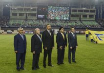 Azərbaycan Prezidenti İlham Əliyev və xanımı FIFA U-17 qadınlararası dünya çempionatının açılış mərasimində iştirak ediblər (FOTO)