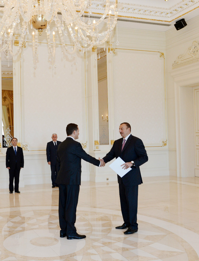 President Ilham Aliyev receives credentials of incoming Turkish ambassador