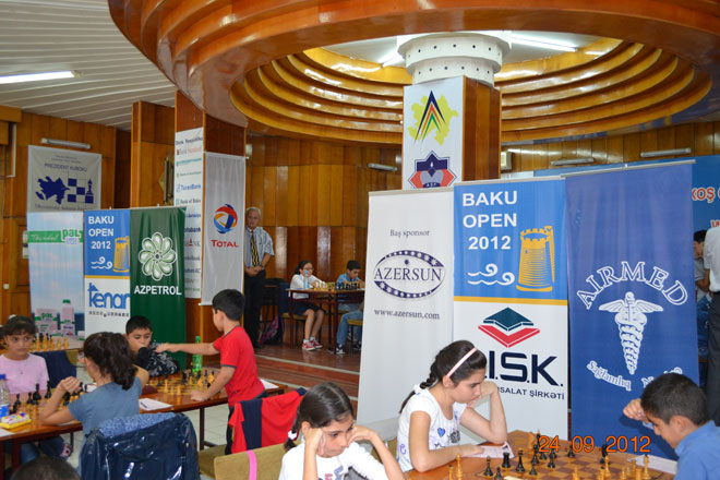 2016 World Chess Olympiad prospective champions play at BAKU OPEN-2012 tournament