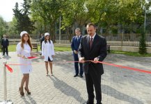 Azerbaijani President inaugurates newly reconstructed city polyclinic No 32 in Alat settlement (PHOTO)