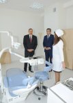 Президент Азербайджана принял участие в открытии отремонтированной поликлиники в Баку (ФОТО)