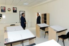 Azərbaycan Prezidenti Qobustan qəsəbəsində orta məktəbin açılışında iştirak edib (FOTO)