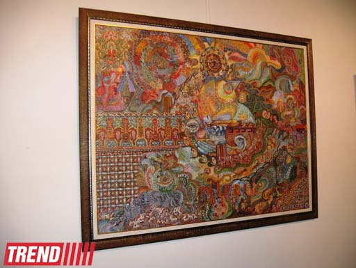 Ульвия Гамзаева представляет Азербайджан в Китае на выставке "Мастер мира и художества" (фото)