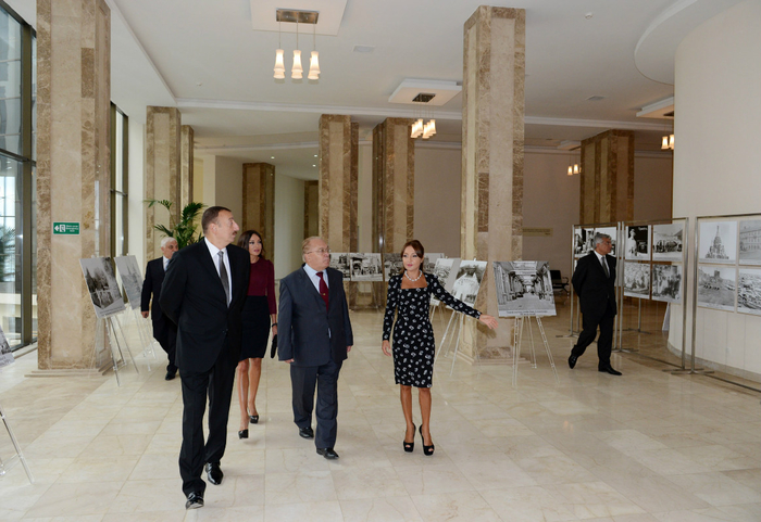 Azerbaijani President and First Lady participate in opening of MSU Baku branch’s new building (PHOTO)