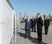 President Ilham Aliyev inspects redeveloped Zabrat-Mashtagha-Buzovna and Zabrat-Pirshaghi highways (PHOTO)