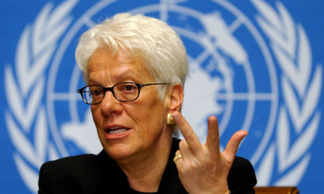 Carla del Ponte appointed to UN Syria investigation panel