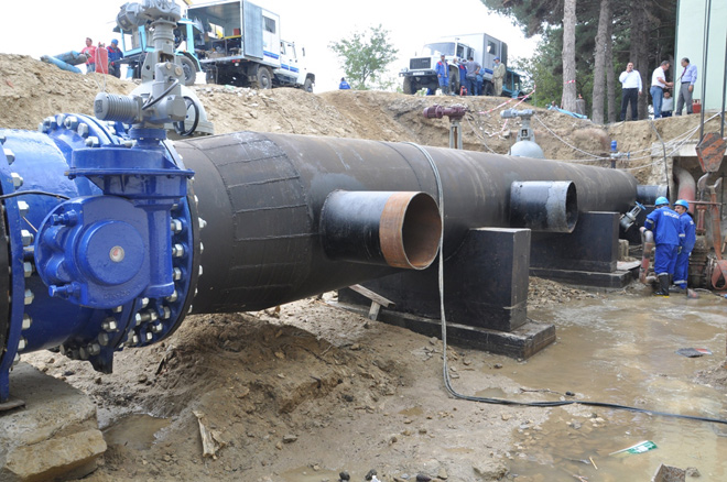 Улучшается водоснабжение города Сумгайыт