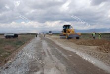 Şamaxı-Padar avtomobil yolu yenidən qurulur (FOTO) - Gallery Thumbnail