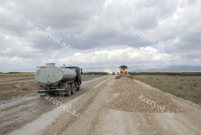 Şamaxı-Padar avtomobil yolu yenidən qurulur (FOTO) - Gallery Thumbnail