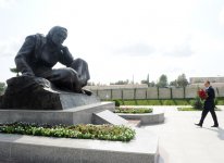 Azərbaycan Prezidenti Bərdədə Qəhrəmanlar parkının açılışında iştirak edib (FOTO) - Gallery Thumbnail