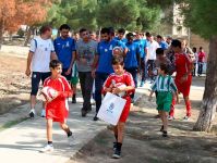 Futbol üzrə Azərbaycan yığmasının üzvləri Bakı SOS Uşaq Kəndində olublar (FOTO) - Gallery Thumbnail