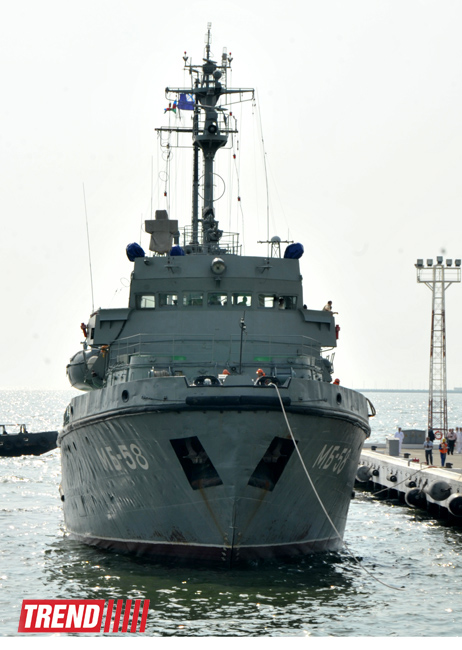 RF Navy Caspian flotilla detachment arrives in Baku (PHOTO)