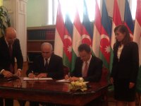 Azerbaijan, Hungary sign protocol following intergovernmental commission’s session (PHOTO)