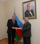 Azerbaijani FM receives newly appointed ambassadors (PHOTO)