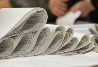 Notification distribution period over parliamentary elections ending in Azerbaijan