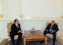 President Ilham Aliyev receives credentials of incoming Egyptian, Lithuanian and Iranian ambassadors (PHOTO)